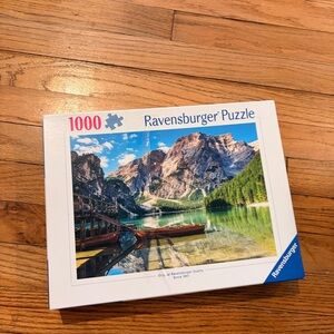Ravensburger Puzzle 100pc Boat Mountain Lake